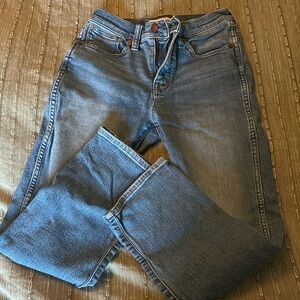 Madewell “Stovepipe” Jeans